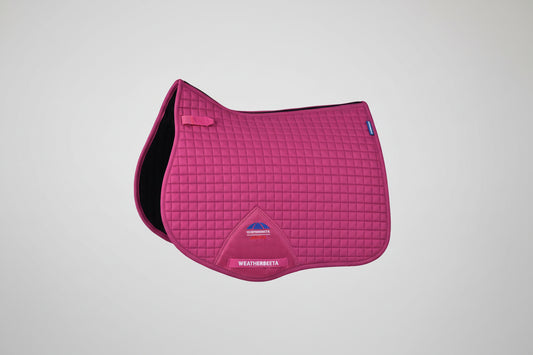 WEATHERBEETA Prime Air-Tec All Purpose Saddle Pad - Bright Magenta