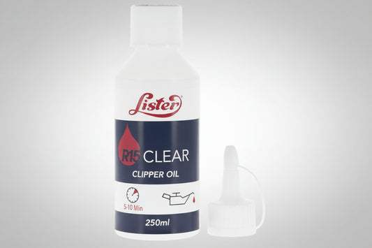 Lister R15 Clear Clipper Oil 250ml