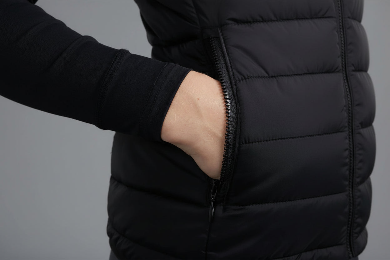 Premier Equine Dante Ladies Riding Gilet Black Uk 10