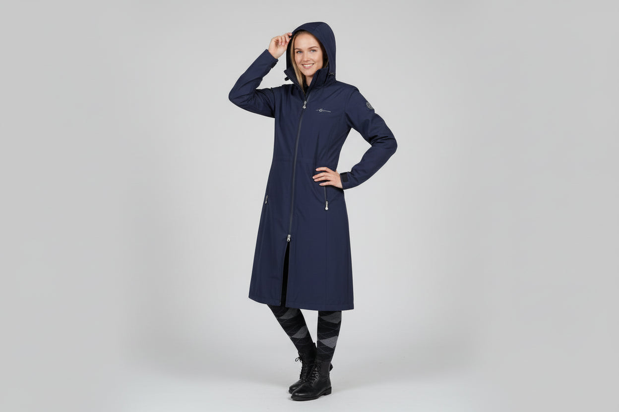 Covalliero Waterproof Long Lightweight Rider Jacket