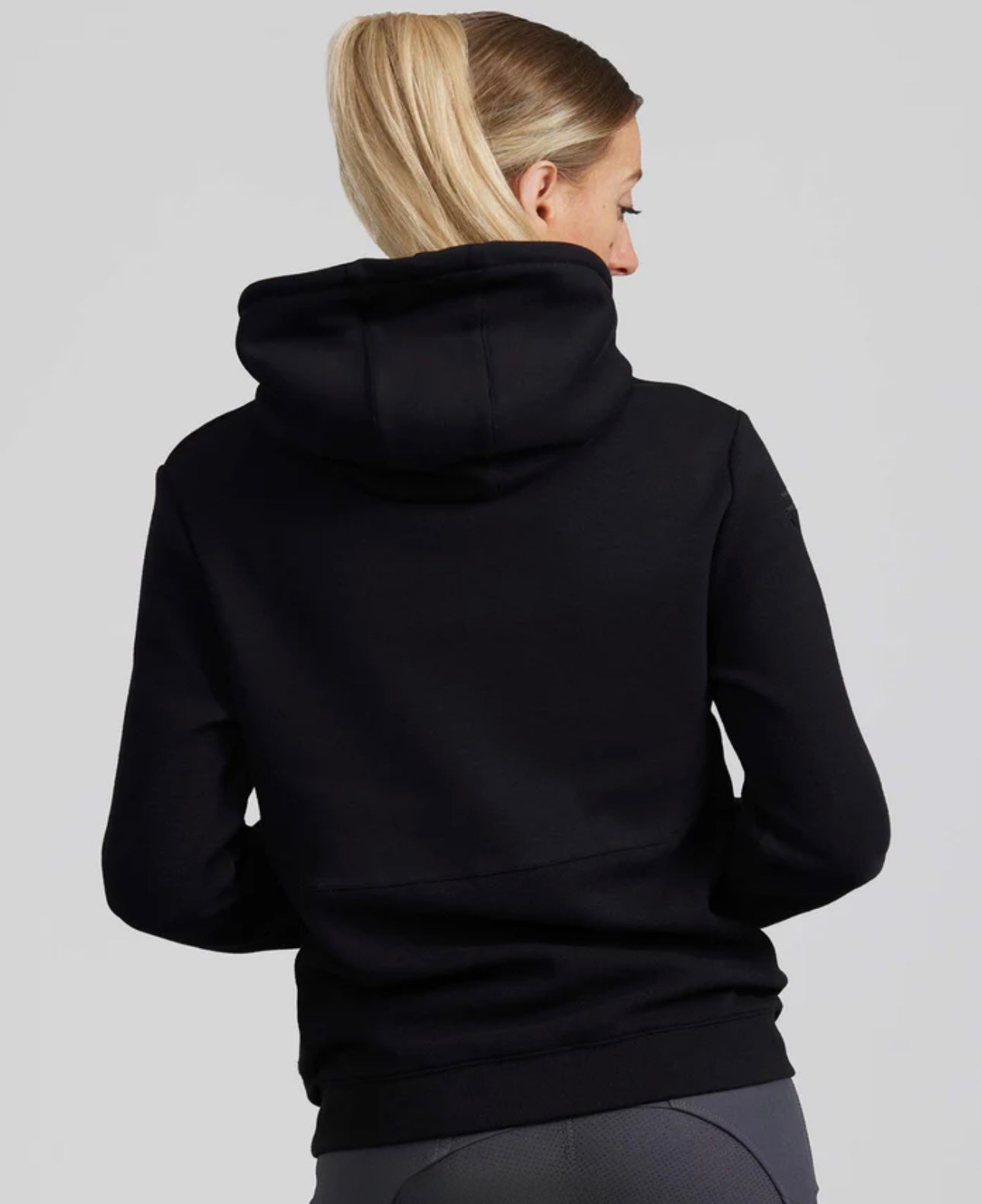 Premier Equine Legato Hooded Zip-Fill Sweatshirt Phantom Black uk10