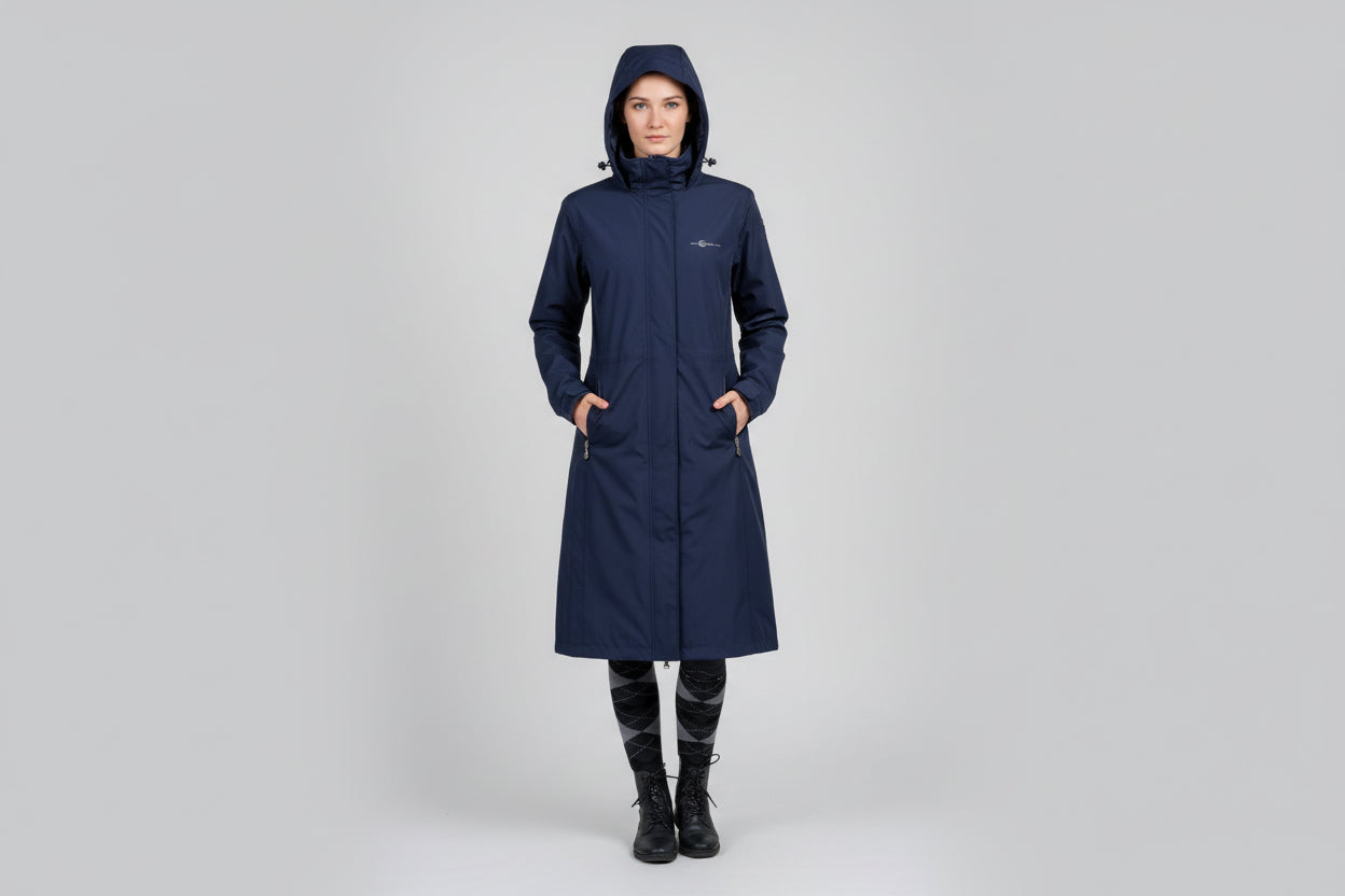 Covalliero Waterproof Long Lightweight Rider Jacket