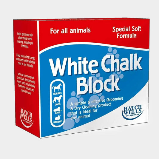 Hatch Wells Chalk Block - Grooming Stain Remover for Horses, Dogs & Pets