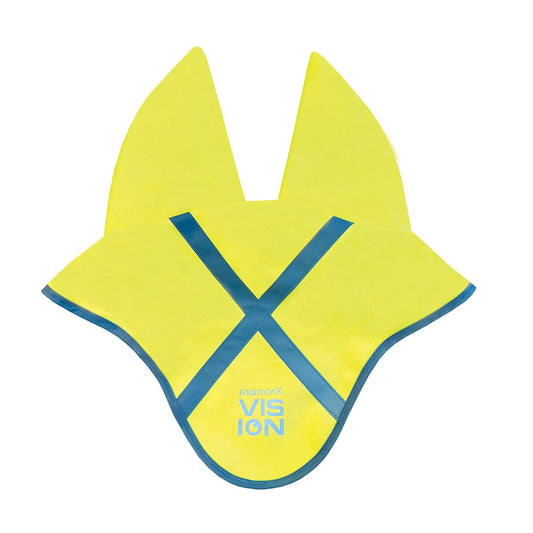 Equetech Hi-Vis Vision Acoustic Soundless Horse Ear Bonnet